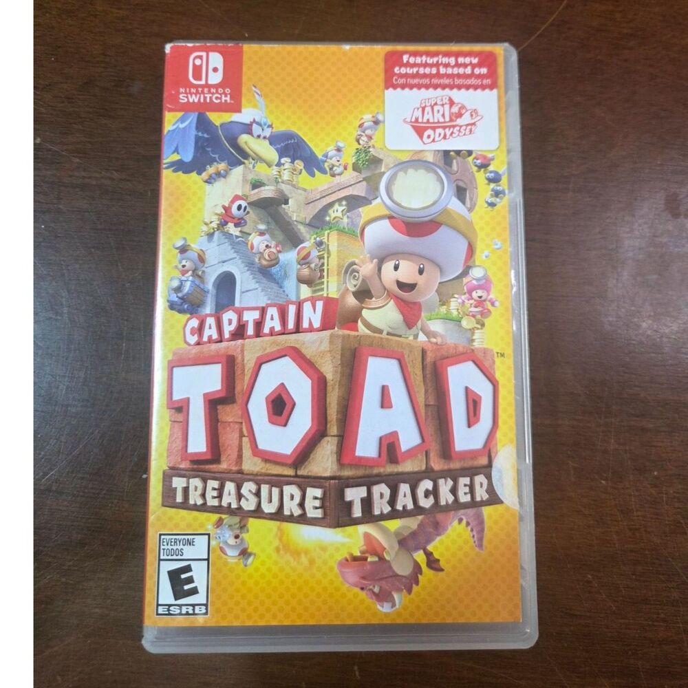 Captain Toad Treasure Tracker Nintendo Switch Complete CIB Tested